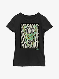 Marvel Loki Ready For Deletion Youth Girls T-Shirt