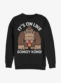 Nintendo Donkey Kong Fist Pump Crew Sweatshirt