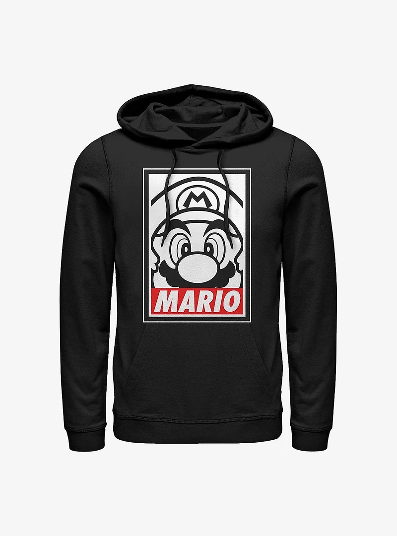 Nintendo Mario Poster Hoodie