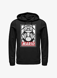 Nintendo Mario Poster Hoodie