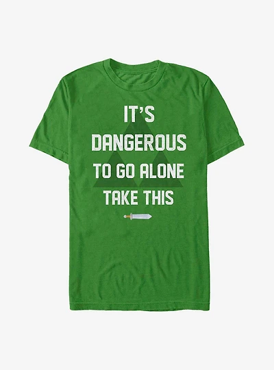 Nintendo Zelda Don't Go Alone T-Shirt