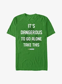 Nintendo Zelda Don't Go Alone T-Shirt