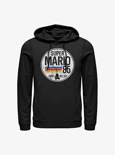 Nintendo Mario Here We Go Hoodie