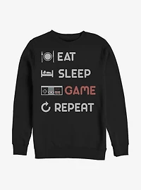 Nintendo Game Repeat Crew Sweatshirt