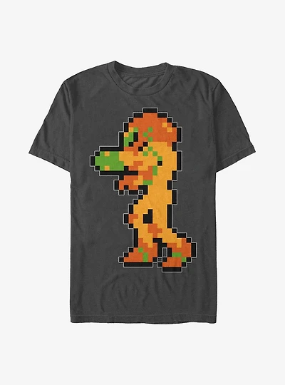 Nintendo Metroid Samus Pixels T-Shirt