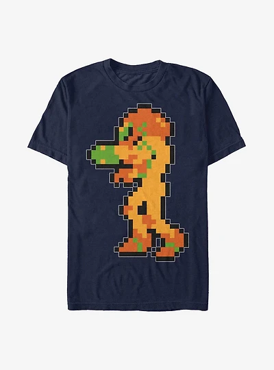 Nintendo Metroid Samus Pixels T-Shirt