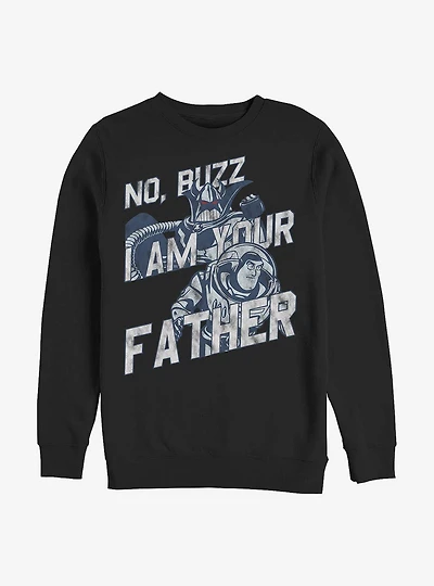 Disney Pixar Toy Story Zerg Father Crew Sweatshirt