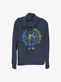 Marvel Loki What Makes A Loki Cowlneck Long-Sleeve Girls Top