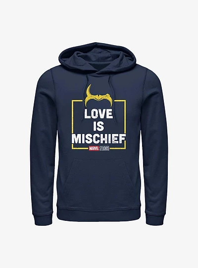 Marvel Loki Love Is Mischief Hoodie