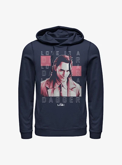 Marvel Loki Love Is A Dagger Hoodie