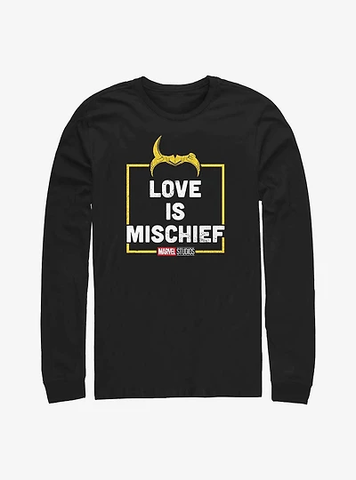 Marvel Loki Love Is Mischief Long-Sleeve T-Shirt