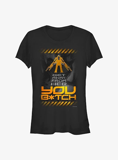 Alien Get Away From Her Girls T-Shirt