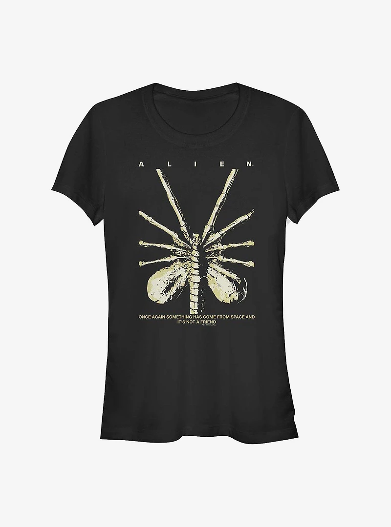Alien Not A Friend Girls T-Shirt