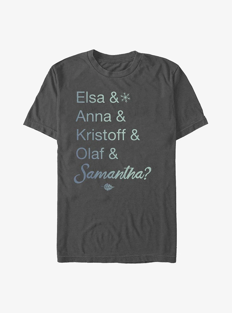 Disney Frozen 2 And Samantha T-Shirt
