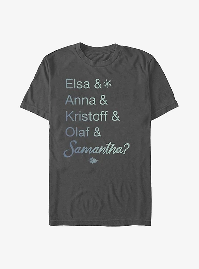 Disney Frozen 2 And Samantha T-Shirt