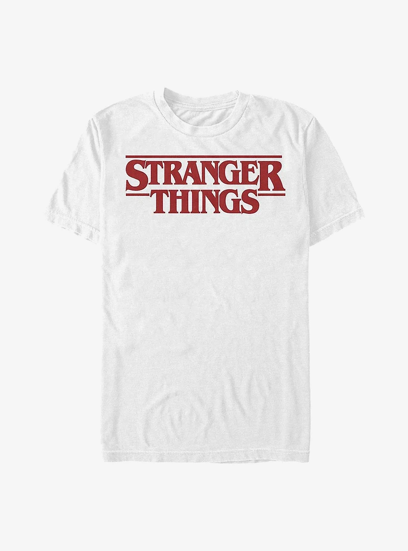 Stranger Things Red Logo T-Shirt