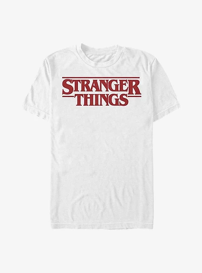Stranger Things Red Logo T-Shirt
