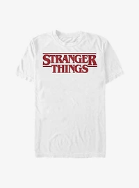 Stranger Things Red Logo T-Shirt