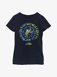 Marvel Loki What Makes A Youth Girls T-Shirt