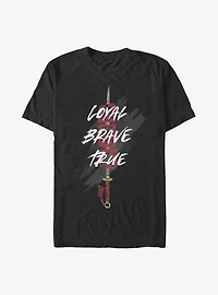 Disney Mulan Sword Loyal Brave True T-Shirt