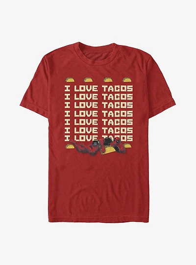 Marvel Deadpool Taco Date T-Shirt