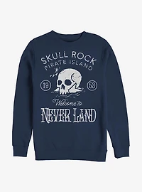 Disney Peter Pan Welcome To Skull Rock Crew Sweatshirt