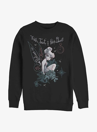 Disney Tink Fairy Land Crew Sweatshirt