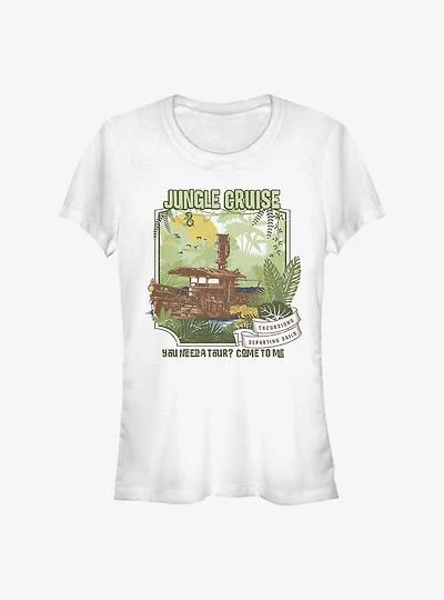 Disney Jungle Cruise Daily Tours Girls T-Shirt