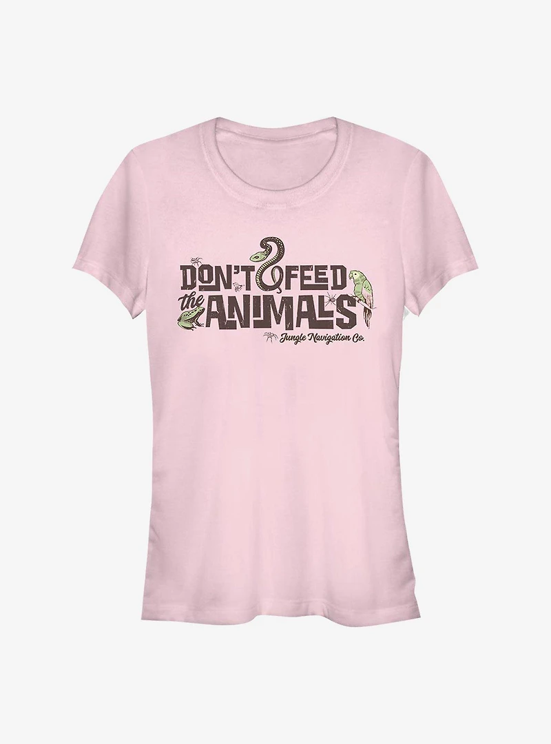 Disney Jungle Cruise Don't Feed The Animals Girls T-Shirt