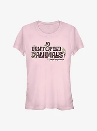 Disney Jungle Cruise Don't Feed The Animals Girls T-Shirt