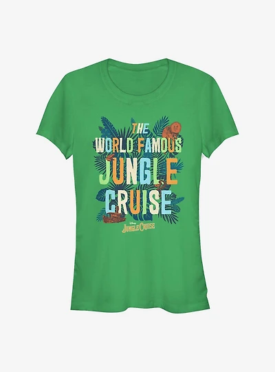 Disney Jungle Cruise The World Famous Girls T-Shirt