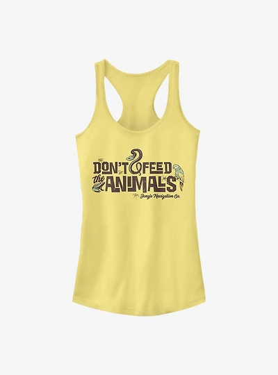 Disney Jungle Cruise Don't Feed The Animals Girls Tank