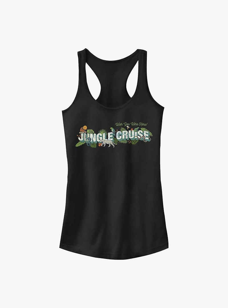 Disney Jungle Cruise Wish You Were Here Girls Tank