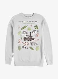 Disney Jungle Cruise Icons Crew Sweatshirt