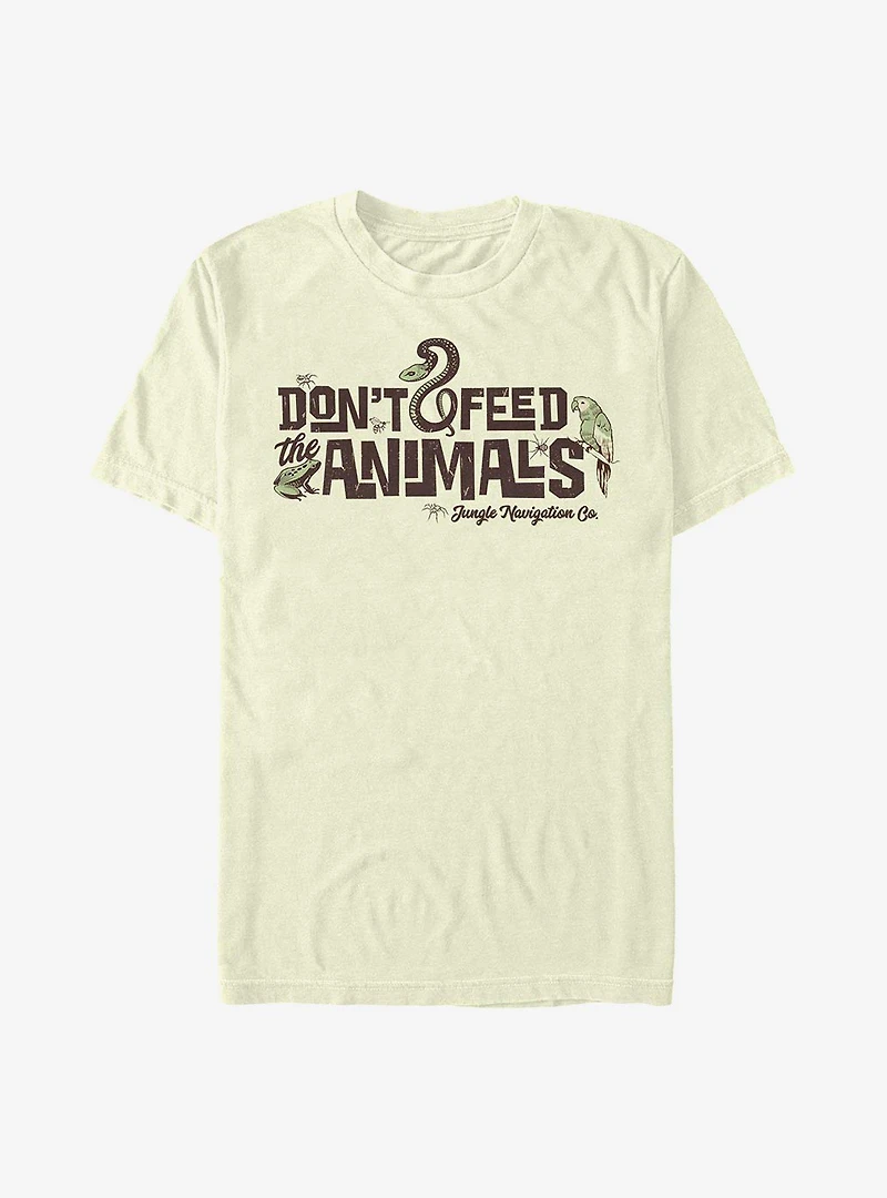Disney Jungle Cruise Don't Feed The Animals T-Shirt
