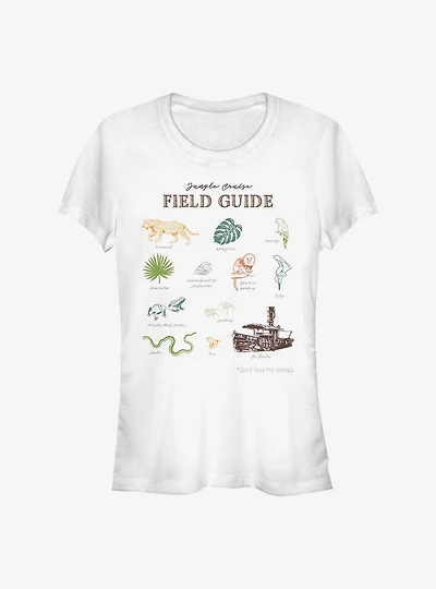 Disney Jungle Cruise Field Guide Girls T-Shirt