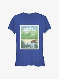 Disney Jungle Cruise Visit The Amazon Girls T-Shirt