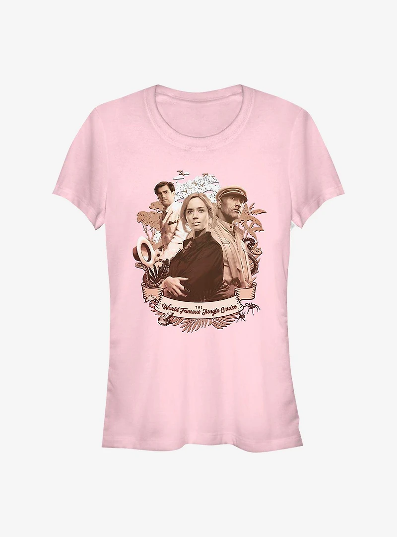 Disney Jungle Cruise World Famous Team Girls T-Shirt