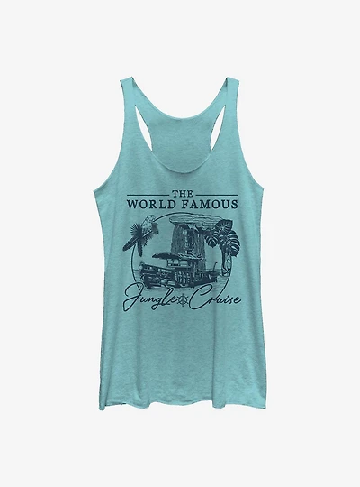 Disney Jungle Cruise Word Famous Girls Tank