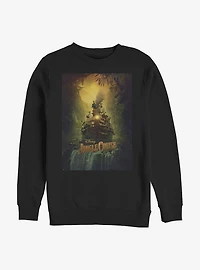 Disney Jungle Cruise Poster Crew Sweatshirt
