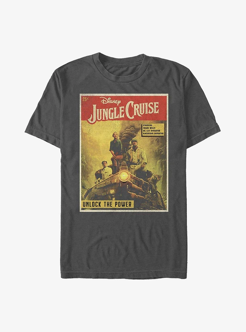 Disney Jungle Cruise Comic Cover T-Shirt