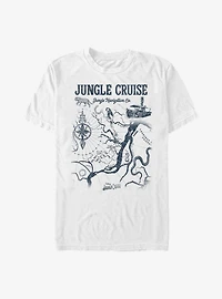 Disney Jungle Cruise Map T-Shirt