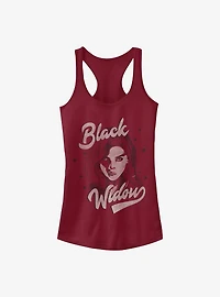 Marvel Black Widow Portrait Girls Tank