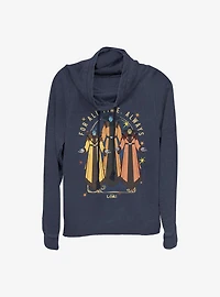 Marvel Loki For All Time. Always Cowlneck Long-Sleeve Girls Top