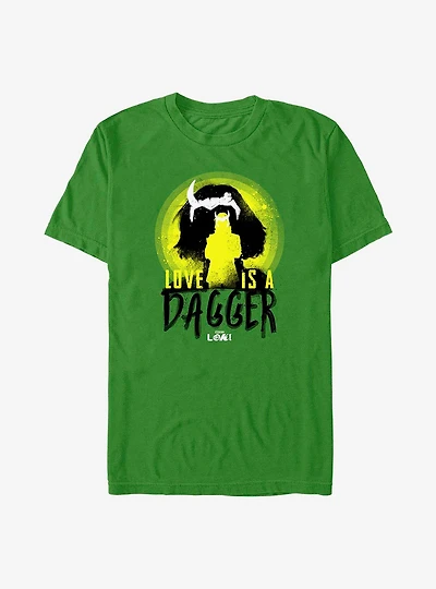 Marvel Loki Love Is A Dagger T-Shirt