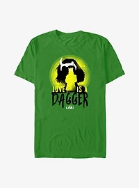Marvel Loki Love Is A Dagger T-Shirt