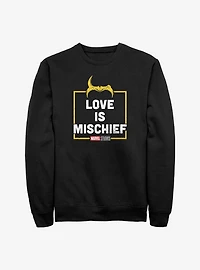 Marvel Loki Love Is Mischief Sweatshirt
