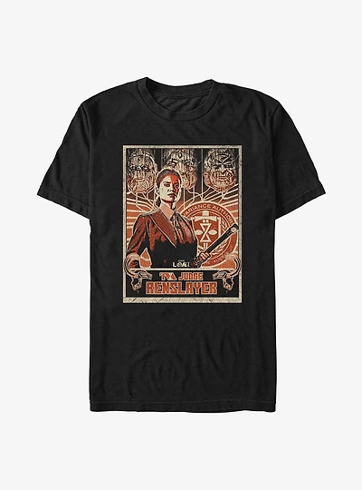 Marvel Loki TVA Judge Renslayer T-Shirt
