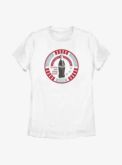 Coca-Cola Party Favorite Womens T-Shirt