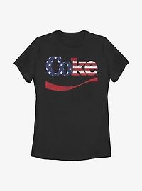 Coca-Cola Spangled Coke Womens T-Shirt